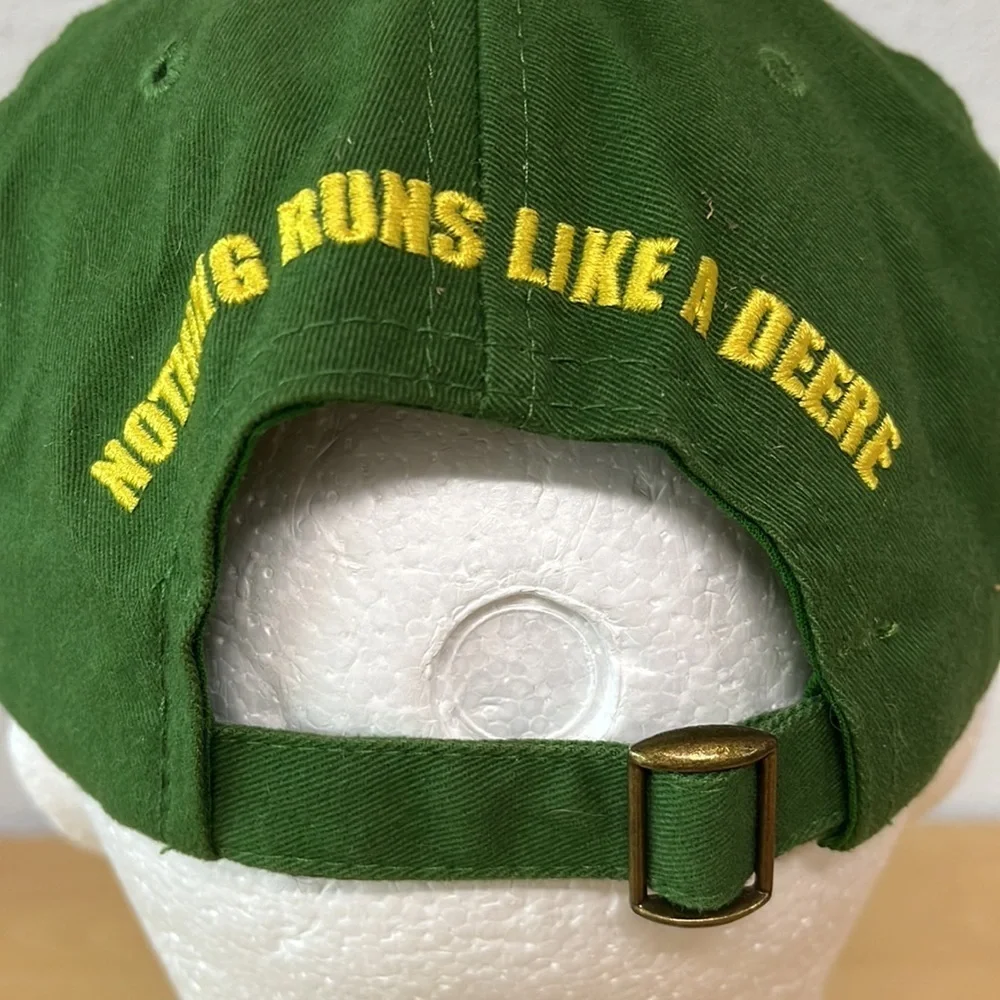 John Deere Owner’s Edition Hat Green Embroidered Unisex Adjustable OSFM‎